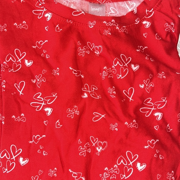 Drawn hearts pajama set - Picture 4 of 5